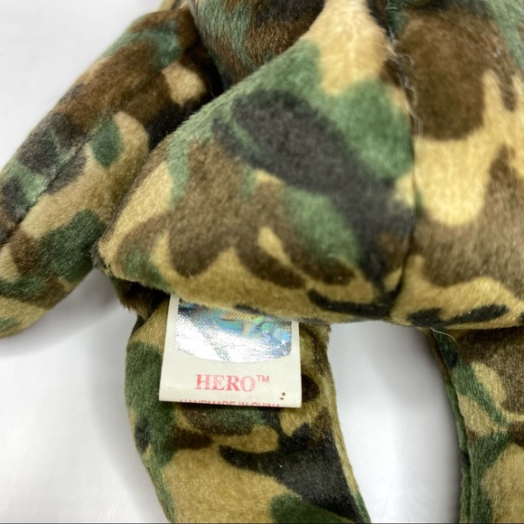 2003 Ty Hero Beanie Bear - Picture 11 of 12